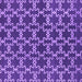 Square Machine Washable Oriental Purple Industrial Area Rugs, wshurb2980pur