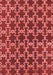 Oriental Red Industrial Area Rugs