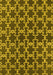 Oriental Yellow Industrial Rug, urb2980yw