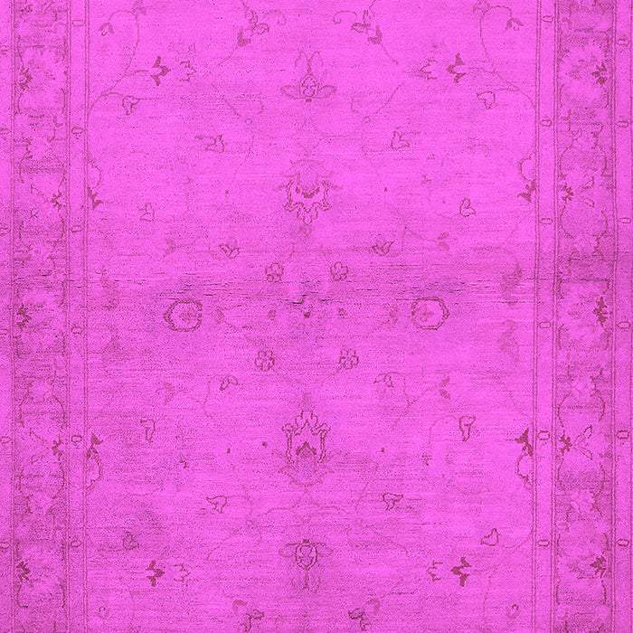 Machine Washable Oriental Pink Industrial Rug, wshurb2981pnk