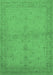 Oriental Emerald Green Industrial Rug, urb2981emgrn