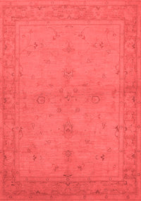 Oriental Red Industrial Rug, urb2981red