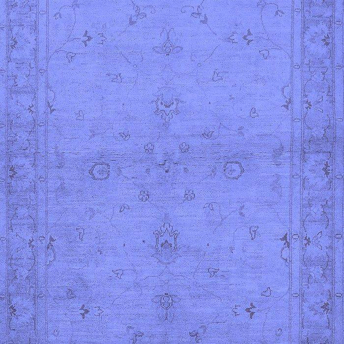 Oriental Blue Industrial Rug, urb2981blu