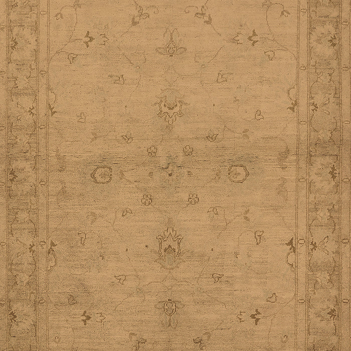 Machine Washable Oriental Brown Industrial Rug, wshurb2981brn