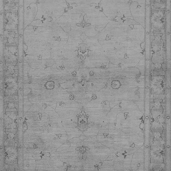 Machine Washable Oriental Gray Industrial Rug, wshurb2981gry