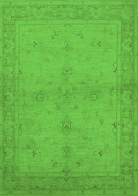 Oriental Green Industrial Rug, urb2981grn