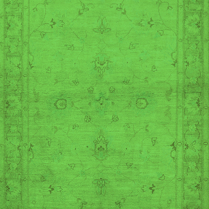 Oriental Green Industrial Rug, urb2981grn