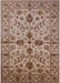 Mid-Century Modern Sienna Brown Oriental Rug, urb2982