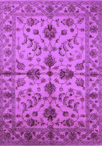 Oriental Purple Traditional Rug, urb2982pur