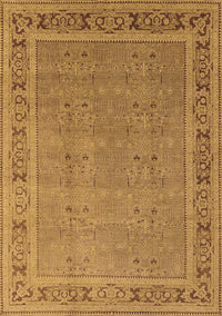 Oriental Brown Industrial Rug, urb2983brn