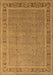 Oriental Brown Industrial Rug, urb2983brn