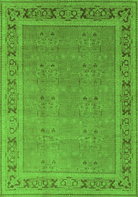 Oriental Green Industrial Rug, urb2983grn