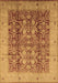 Oriental Brown Traditional Rug, urb2984brn