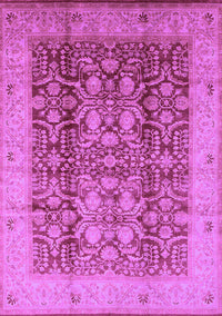 Oriental Purple Traditional Rug, urb2984pur