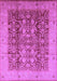 Oriental Purple Traditional Rug, urb2984pur