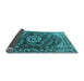 Sideview of Oriental Light Blue Industrial Rug, urb2985lblu