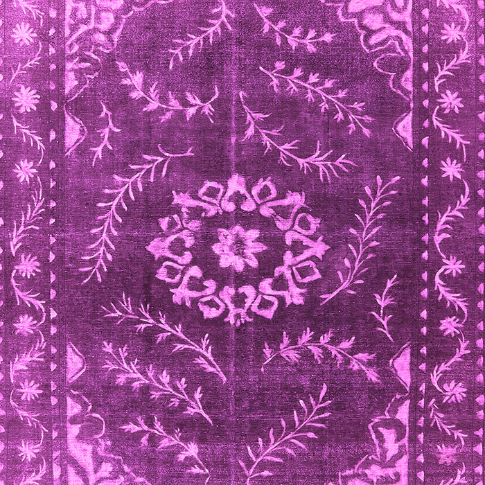 Machine Washable Oriental Pink Industrial Rug, wshurb2985pnk