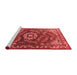 Industrial Red Washable Rugs