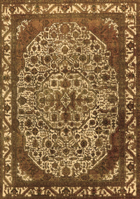 Oriental Brown Industrial Rug, urb2986brn