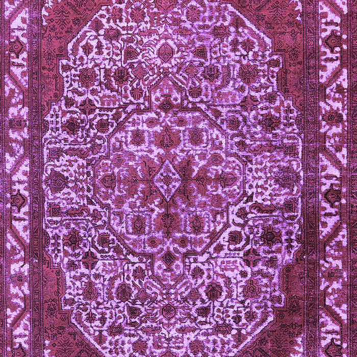 Machine Washable Oriental Purple Industrial Area Rugs, wshurb2986pur