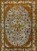 Mid-Century Modern Brown Oriental Rug, urb2986