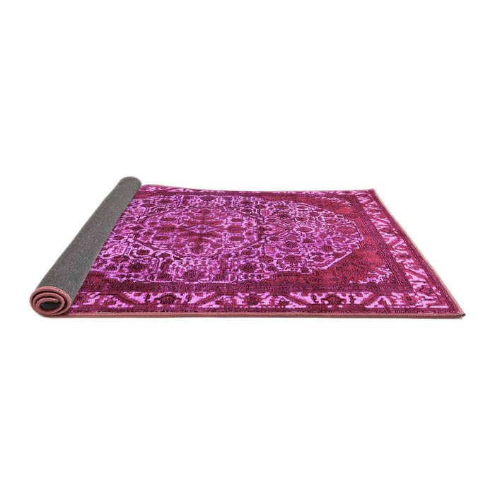 Sideview of Oriental Pink Industrial Rug, urb2986pnk