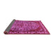 Sideview of Oriental Pink Industrial Rug, urb2986pnk