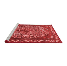 Industrial Red Washable Rugs