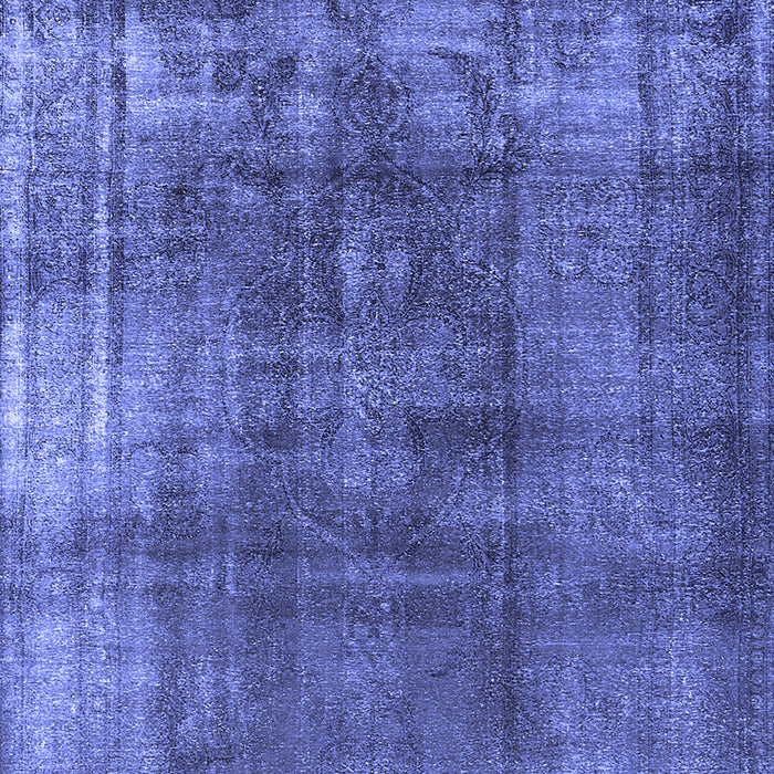 Oriental Blue Industrial Rug, urb2987blu