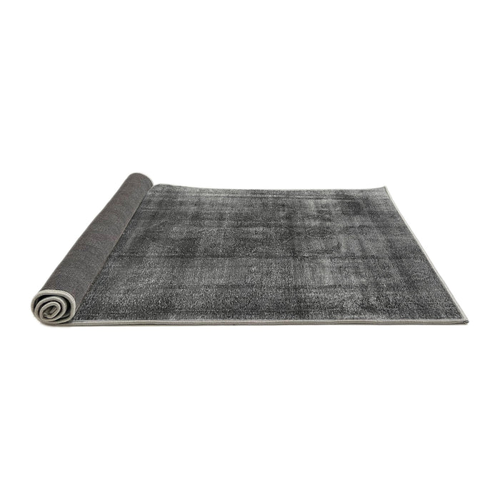 Sideview of Oriental Gray Industrial Rug, urb2987gry