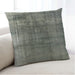Lifestyle Image of Mid-Century Modern Urban Square Dark Olive Green Throw Pillow, 18 inch by 18 inch, pwurb2987