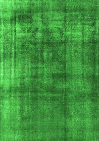 Oriental Green Industrial Rug, urb2987grn