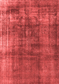 Oriental Red Industrial Rug, urb2987red