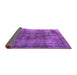 Sideview of Oriental Purple Industrial Rug, urb2987pur