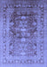 Oriental Blue Traditional Rug, urb2988blu
