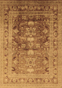 Oriental Brown Traditional Rug, urb2988brn