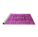 Sideview of Machine Washable Oriental Purple Traditional Area Rugs, wshurb2988pur