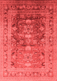 Oriental Red Traditional Rug, urb2988red