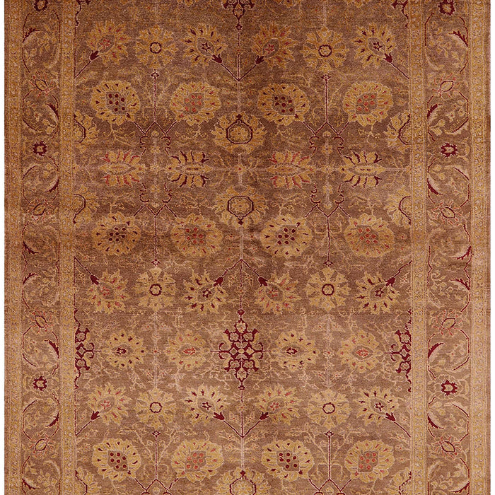 Machine Washable Industrial Modern Mahogany Brown Rug, wshurb2989