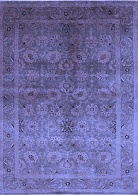 Oriental Blue Traditional Rug, urb2989blu