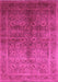 Oriental Pink Traditional Rug, urb2989pnk