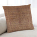 Lifestyle Image of Mid-Century Modern Urban Square Mahogany Brown Throw Pillow, 18 inch by 18 inch, pwurb2989