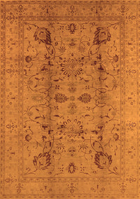 Oriental Orange Industrial Rug, urb2990org