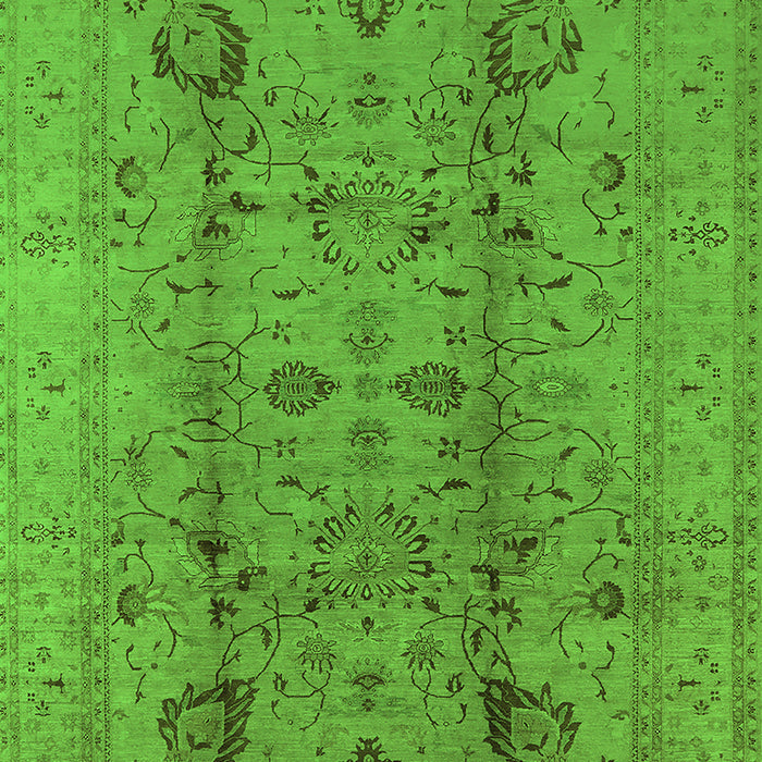 Oriental Green Industrial Rug, urb2990grn