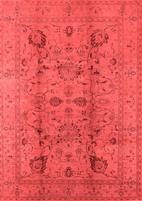 Oriental Red Industrial Rug, urb2990red