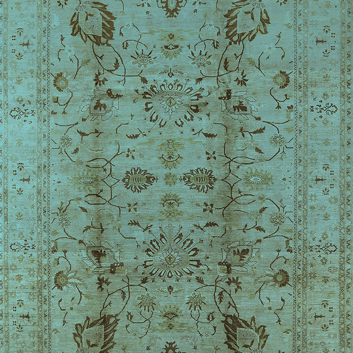 Oriental Light Blue Industrial Rug, urb2990lblu