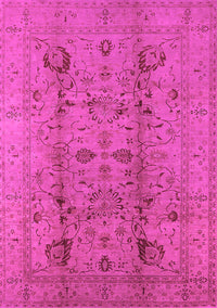 Oriental Pink Traditional Rug, urb2991pnk