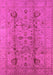 Oriental Pink Traditional Rug, urb2991pnk