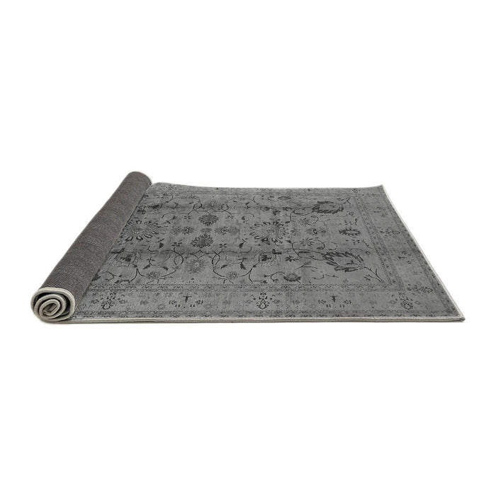 Sideview of Oriental Gray Traditional Rug, urb2991gry