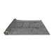 Sideview of Oriental Gray Traditional Rug, urb2991gry